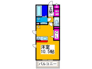 アネスティーの物件間取画像